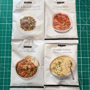 Epicure Meal Solutions Bundle – Set of 4 – Gluten Free Pantry Lot